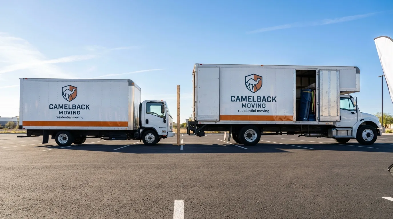 Moving truck size capacity guide in Swainsboro